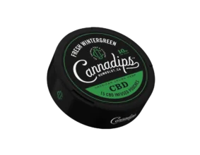 Cannadips Slim Fresh Wintergreen 15mg/påse CBD - Bild 4