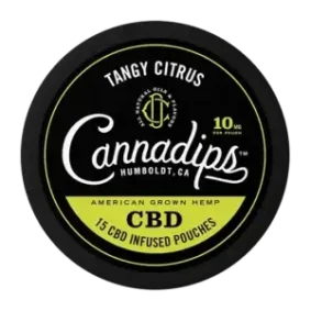 Cannadips Slim Tangy Citrus CBD 15mg/påse CBD - Bild 6