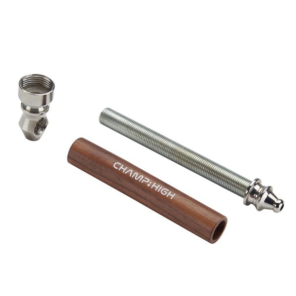 Pipa - Champ High Metal Pure med träskaft - Bild 6