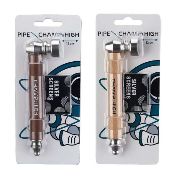 Pipa - Champ High Metal Pure med träskaft - Bild 7