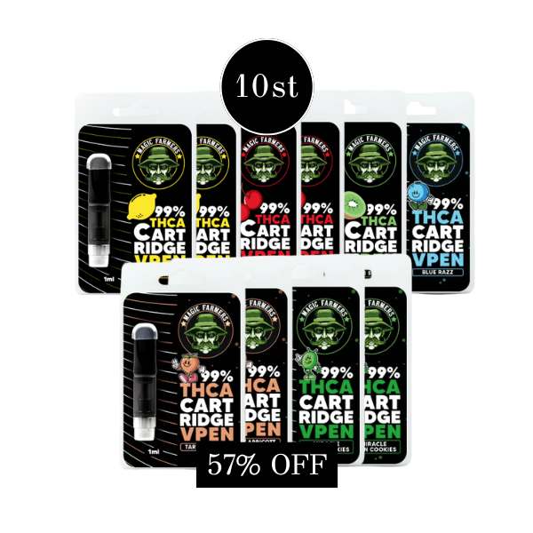SUPERDEAL! 10st THCA Cartridges 99% - Magic Farmers