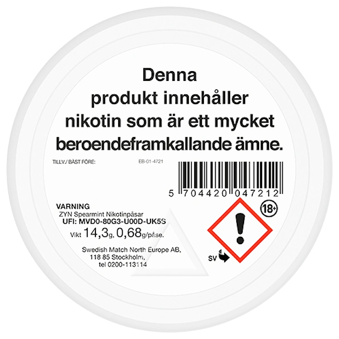 ZYN Spearmint Slim S2 - Bild 5