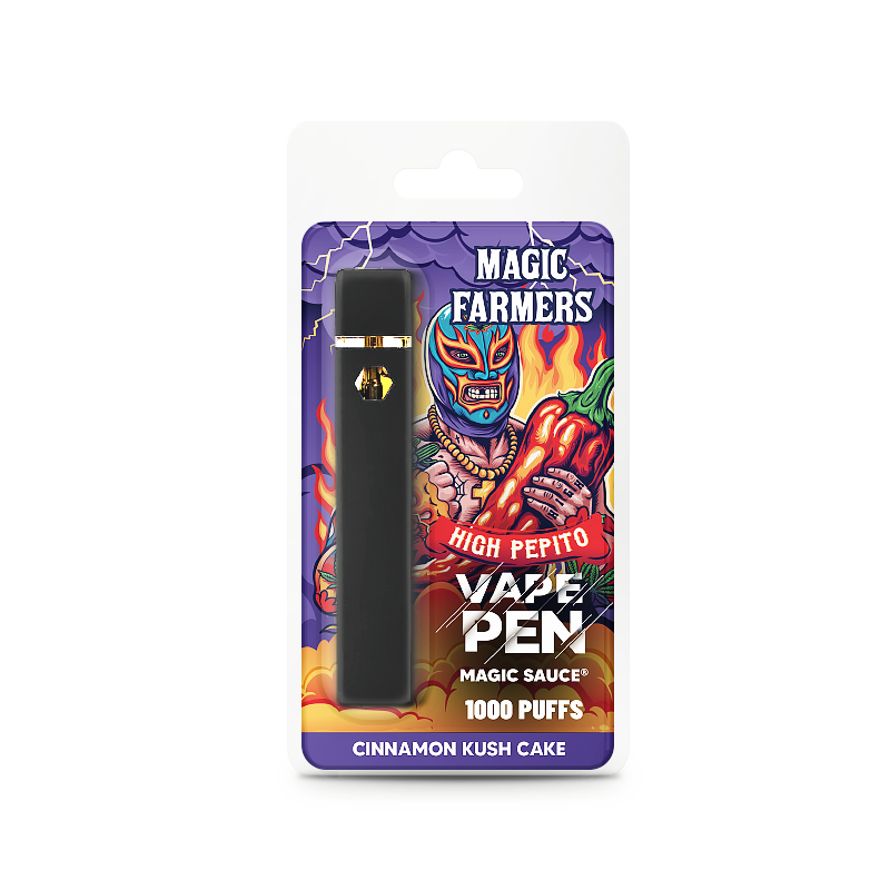 Vape Magic Sauce 1000 puffs - High Peptito - Cinnamon Kush Cake