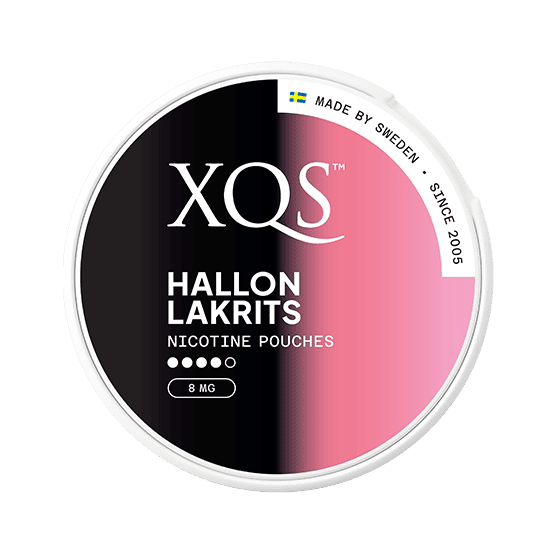 Xqs hallon laktris vitt snus