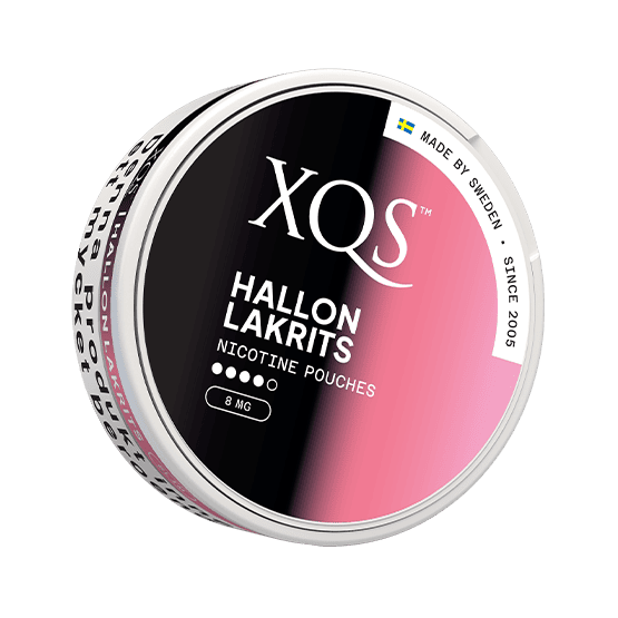 Xqs hallon laktris vitt snus