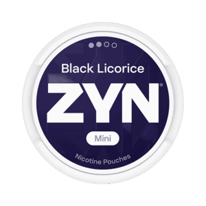 zyn black licorice mini