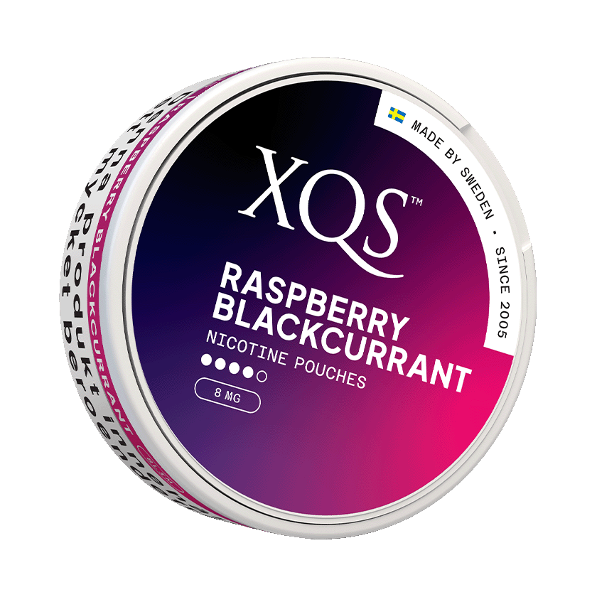 XQS Raspberry Blackcurrant Slim Strong - Image 2