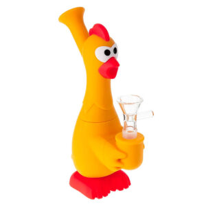 chicken silicone bong yellow