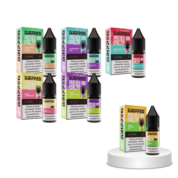DRIPPED - Panther Bar Salts 14.5mg - 10 ml - 10 smaker