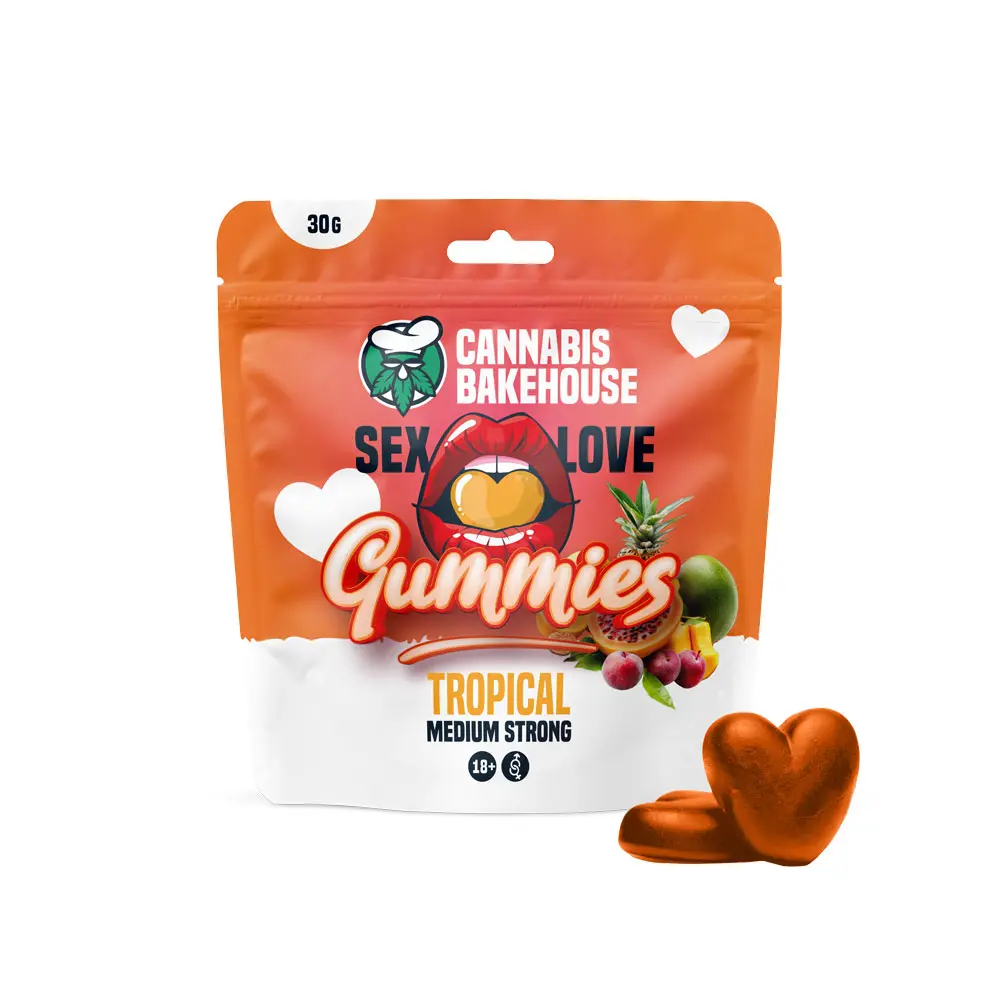 Cannabis Bakehouse Love Gummies - tropical