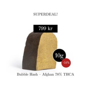 Afghan Bubble 78% THAC Superdeal 10g