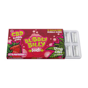 CBD Tuggummi Strawberry - Bubbly Billy