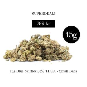Blue Skittlez - 33% THCA - Small Buds