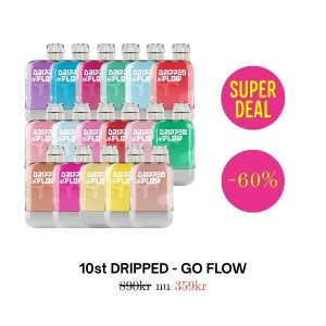 Dripped GoFlow - Engångsvape - 14.5mg 20 smaker