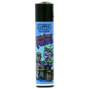 Clipper-Classic-Lighters-Best-Buds-Collection - Blue