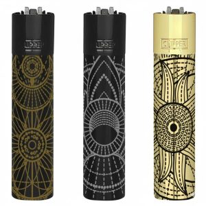 Clipper Metal Lighters Mystical Shine - Three Colors