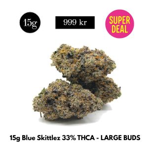 THCA Blue Skittlez Large Buds 15g