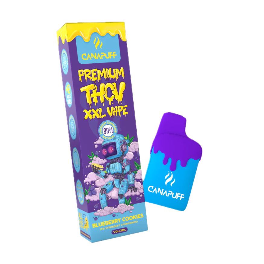 THCv XXL Vape Blueberry Cookies 99% 2ml