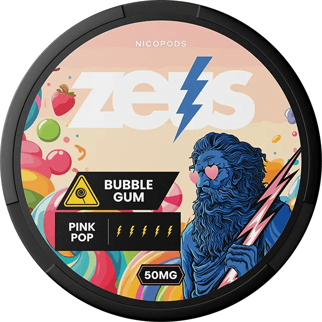 Zeus Bubble Gum 50 mg