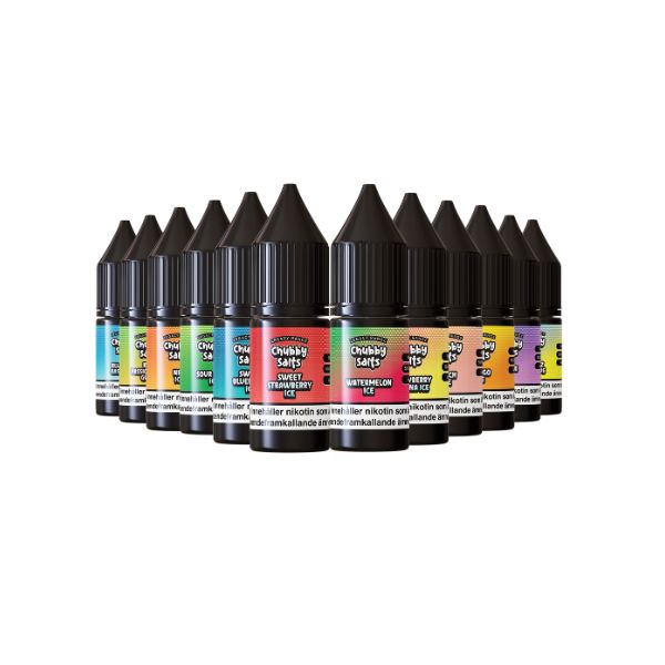 Chubby Salts - 14.5mg - 10ml - 12 smaker - Billede 7