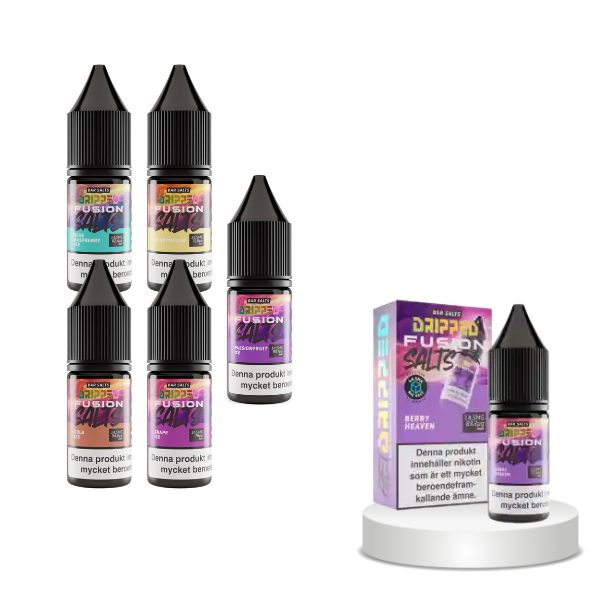 DRIPPED Fusion Salts 14.mg - 10ml 16 smaker - Bild 2