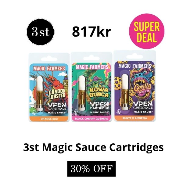 Magic Sauce Carts 3st - Super deal