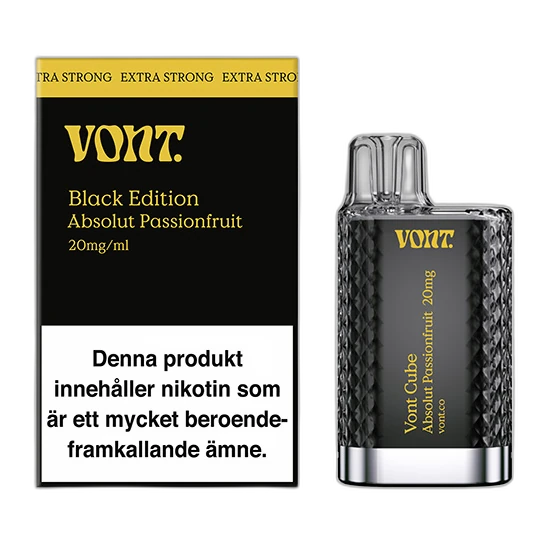 Black Edition: Vont Cube Absolut Passionfruit 20mg 2