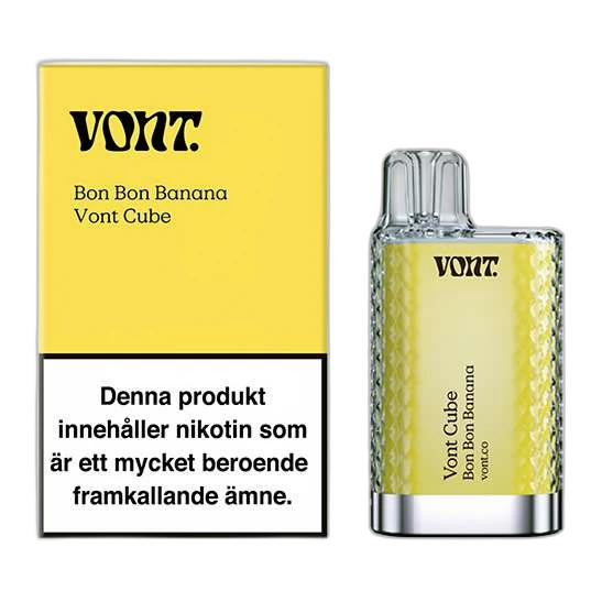 Vont Cube Bon Bon Banana 20mg 2