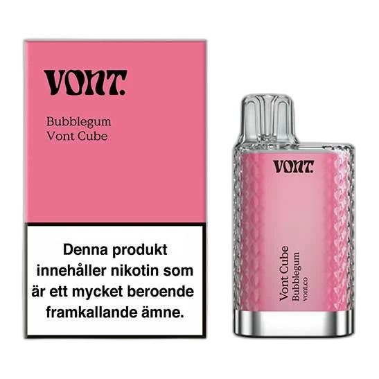 Vont Cube Bubblegum 20mg 2