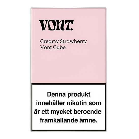 Vont Cube Creamy Strawberry 20mg 3