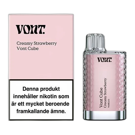 Vont Cube Creamy Strawberry 20mg 2